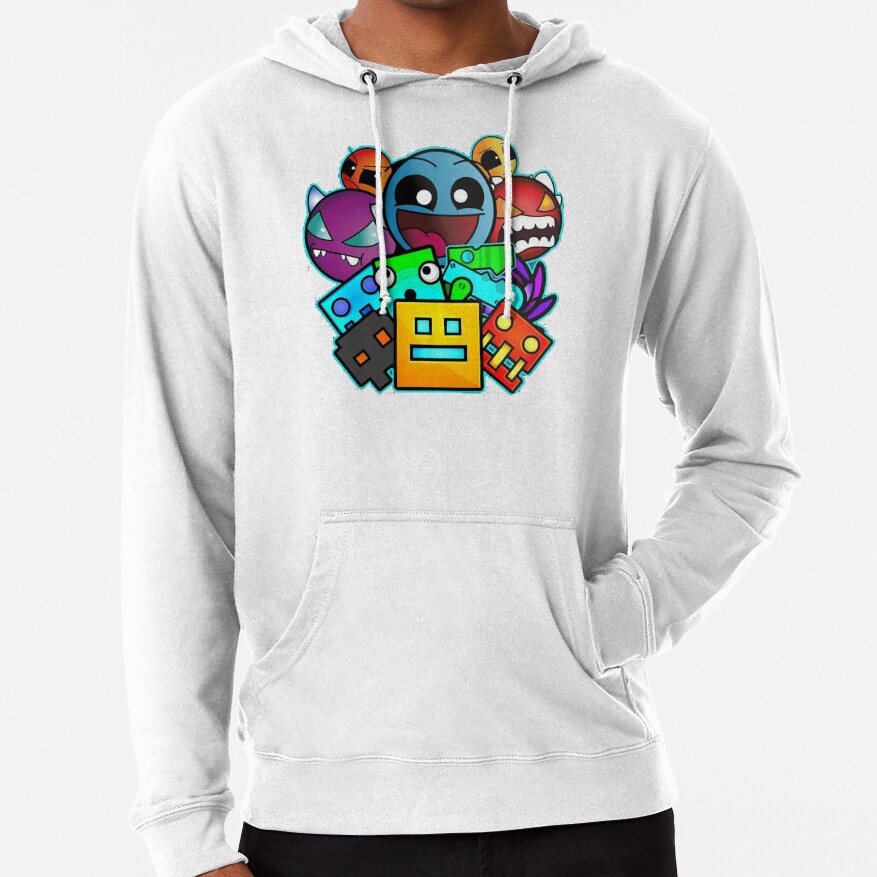 New Arrival Geometric Dash Hoodie
