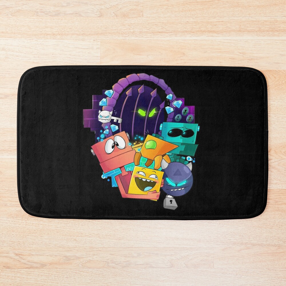 New Arrival Geometry Dash Bath Mat