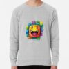 ssrcolightweight sweatshirtmensheather greyfrontsquare productx1000 bgf8f8f8 15 - Geometry Dash Store