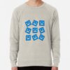 ssrcolightweight sweatshirtmensheather oatmealfrontsquare productx1000 bgf8f8f8 1 - Geometry Dash Store