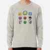 ssrcolightweight sweatshirtmensoatmeal heatherfrontsquare productx1000 bgf8f8f8 1 - Geometry Dash Store