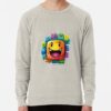 ssrcolightweight sweatshirtmensoatmeal heatherfrontsquare productx1000 bgf8f8f8 15 - Geometry Dash Store