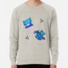 ssrcolightweight sweatshirtmensoatmeal heatherfrontsquare productx1000 bgf8f8f8 20 - Geometry Dash Store