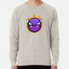 ssrcolightweight sweatshirtmensoatmeal heatherfrontsquare productx1000 bgf8f8f8 28 - Geometry Dash Store