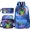 kf Sdb1f9a27e65540dcb512c0fb23bbf740q Angry Geometry Dash Backpack 3pcs Set Funny Cartoon Game School Bags Girls Boys Primary School Bookbag - Geometry Dash Store